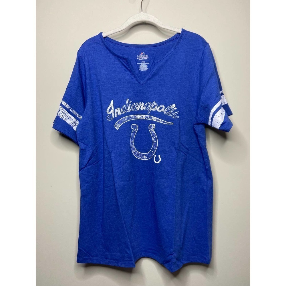 NWT Indianapolis Colts Majestic NFL Shirt Size L
